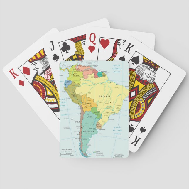 Baraja De Cartas Suramérica (Reverso)