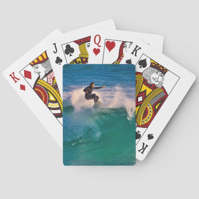 Baraja De Cartas Surfear (Reverso)