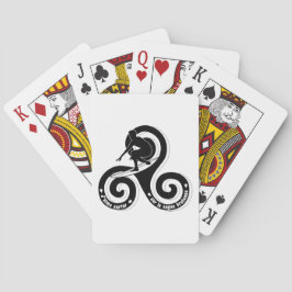 Baraja De Cartas Surfer sur la vague bretonne (version homme)