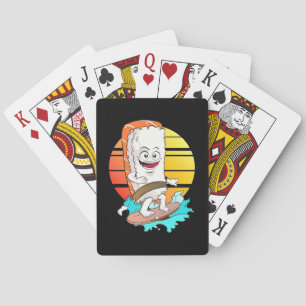 Baraja De Cartas Surfing Sushi