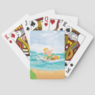 Baraja De Cartas Surfista