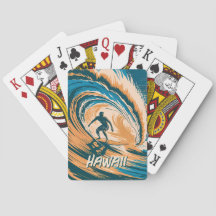 Surfista de texto personalizado olas de surf arte