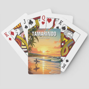 Baraja De Cartas Surfista en Tamarindo Costa Rica