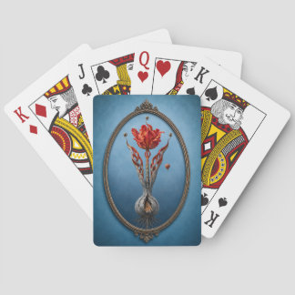 Baraja De Cartas Surreal Tulip Fantasy playing cards