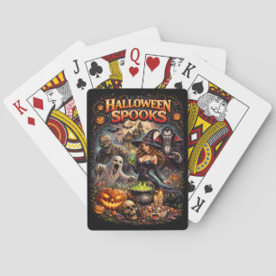 Baraja De Cartas Sustos de Halloween