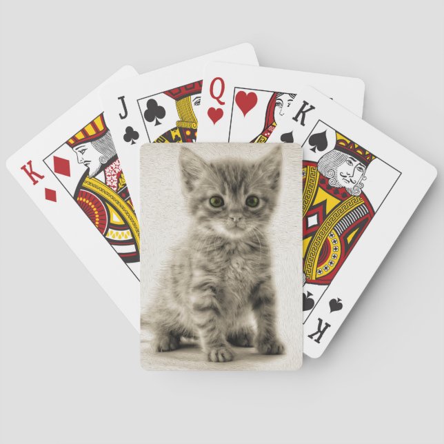 Baraja De Cartas Tabby Kitty (Reverso)