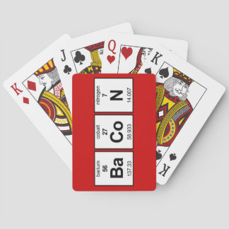Baraja De Cartas Tabla periódica de BaCoN