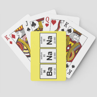 Baraja De Cartas Tabla periódica de BaNaNa