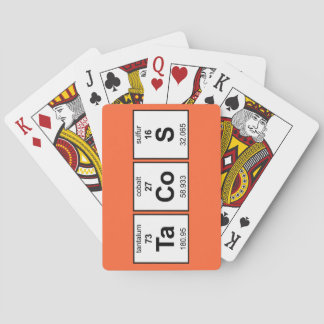 Baraja De Cartas Tabla periódica de TaCoS