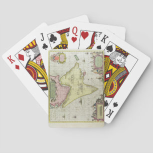 Baraja De Cartas Tabula Magellanica, Quatierrae del Fuego, placa 18