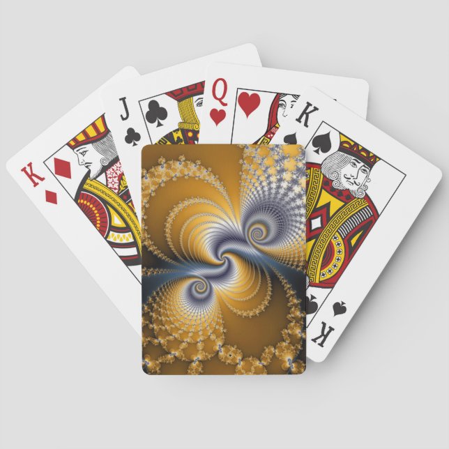 Baraja De Cartas Tailspin - Arte fractal (Reverso)