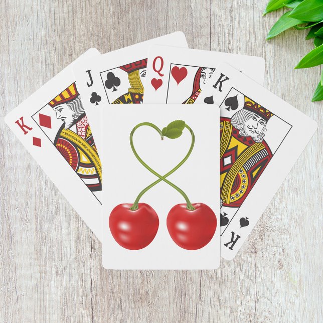 Baraja De Cartas Tallo de cereza en forma de corazón (Subido por el creador)
