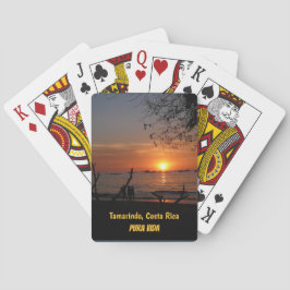 Baraja De Cartas Tamarindo Sunset