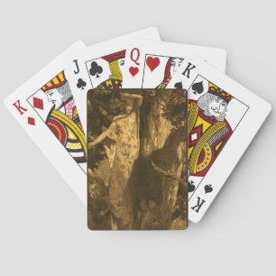 Baraja De Cartas Tan embrujada Guardianes de la Luna de la Noche