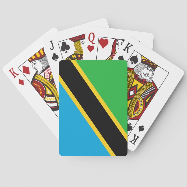 Baraja De Cartas Tanzania (Reverso)