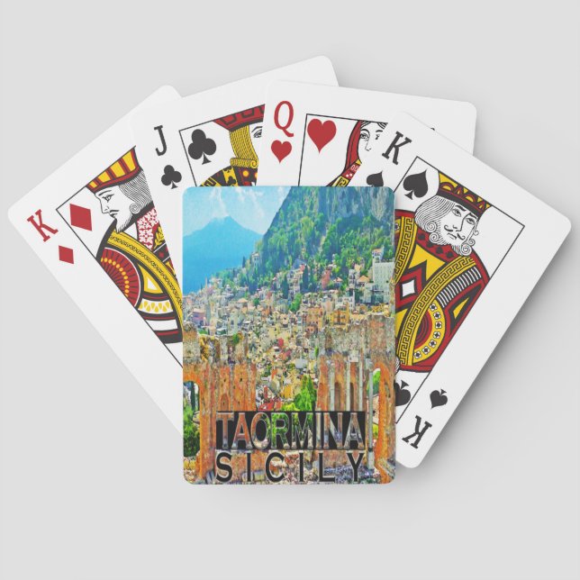 Baraja De Cartas Taormina (Reverso)