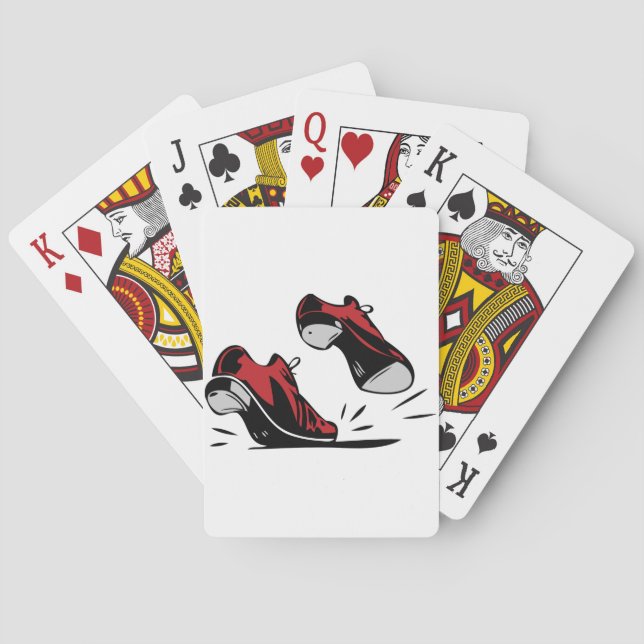 Baraja De Cartas Tap Dancing Shoes (Reverso)