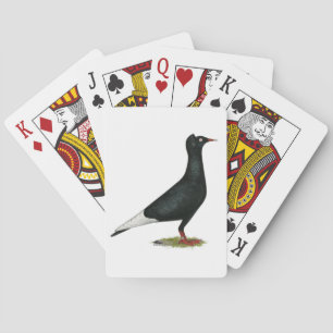 Baraja De Cartas Tapa negra del vuelo volador