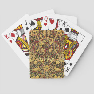 Baraja De Cartas Tapiz Falso William Morris Bullerswood
