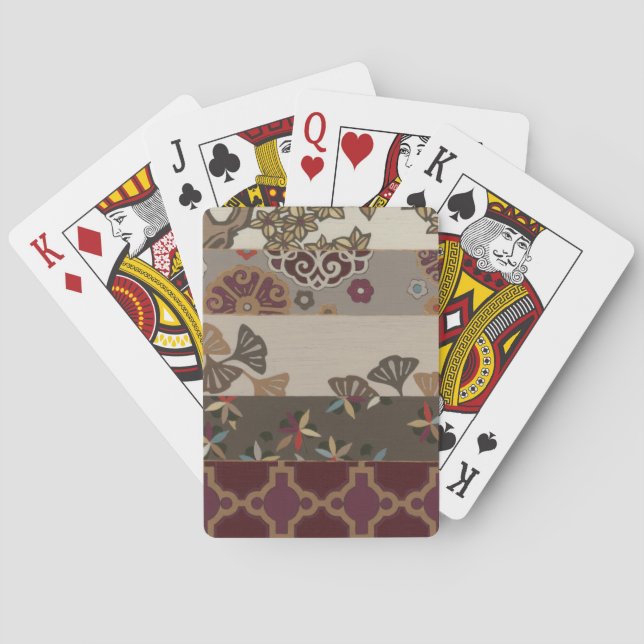 Baraja De Cartas Tapiz otoñal II (Reverso)