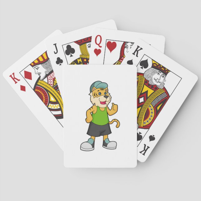 Baraja De Cartas Tapón de tigre (Reverso)