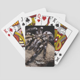 Baraja De Cartas Tarántula ornamental india personalizada