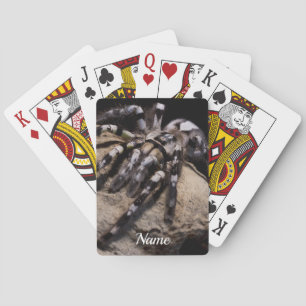 Baraja De Cartas Tarántula ornamental india personalizada