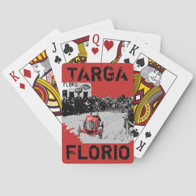 BARAJA DE CARTAS TARGA FLORIO RACE (Reverso)