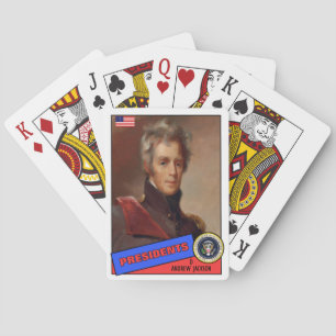 Baraja De Cartas Tarjeta de béisbol de Andrew Jackson