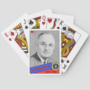 Baraja De Cartas Tarjeta de béisbol de Harry S. Truman