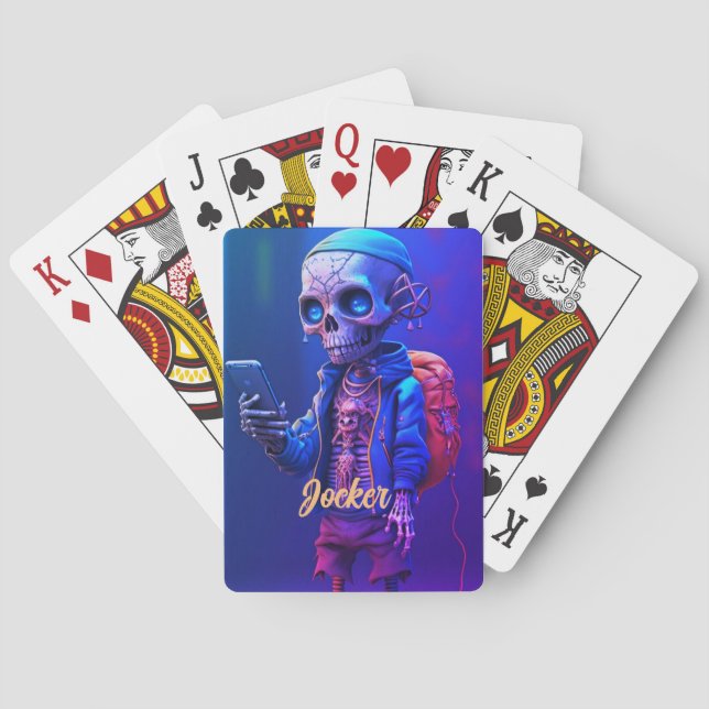 Baraja De Cartas Tarjeta de broma (Reverso)
