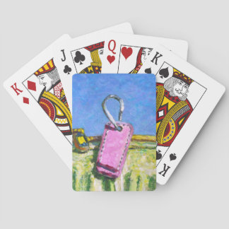 Baraja De Cartas Tarjeta de Felicitación de Arte Fino con Etiqueta