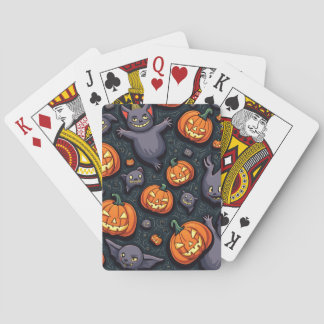 Baraja De Cartas tarjeta de halloween