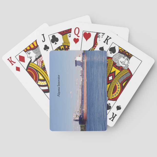 Baraja De Cartas Tarjeta de juego Algoma Innovator (Reverso)