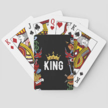 Tarjeta de juego clásica King