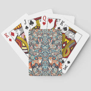 Baraja De Cartas Tarjeta de juego de desfile animal