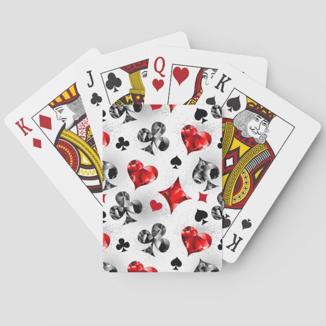 Baraja De Cartas Tarjeta de juego de jugador de póquer se adapta a  (Reverso)