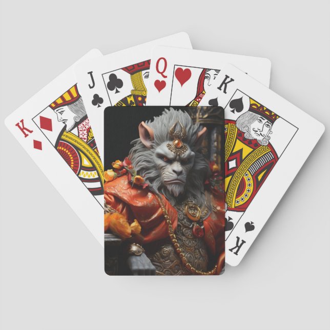 Baraja De Cartas Tarjeta de juego Monkey King (Reverso)