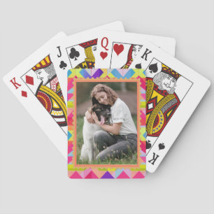 Baraja De Cartas Tarjeta de póquer fotográfico personalizada