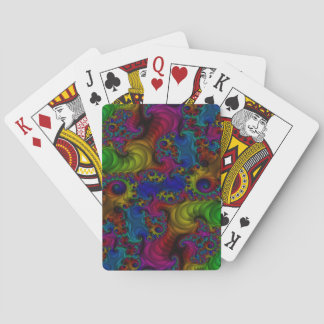 Baraja De Cartas Tarjeta de póquer fractal