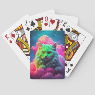 Baraja De Cartas Tarjeta de póquer para los amantes del gato