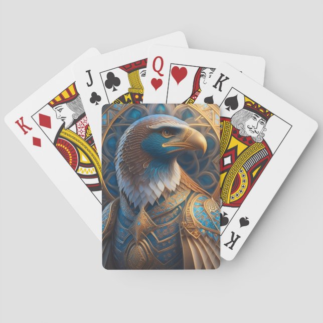 Baraja De Cartas Tarjeta de reproducción de águila (Reverso)