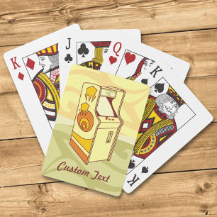 Baraja De Cartas Tarjeta de reproducción de consola de juegos en ca