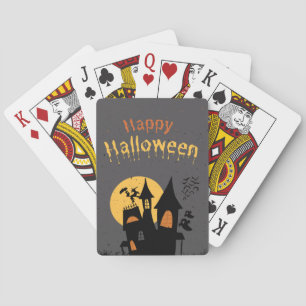 Baraja De Cartas Tarjeta de reproducción de Halloween
