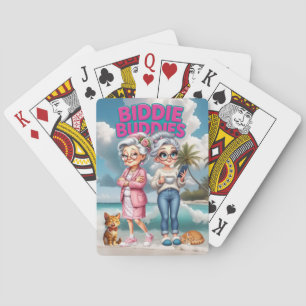 Baraja De Cartas Tarjeta de reproducción de marca Biddie Buddies