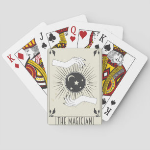Baraja De Cartas tarjeta de reproducción mágica