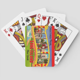 Baraja De Cartas Tarjeta de saludo de Babylon Long Island convertid