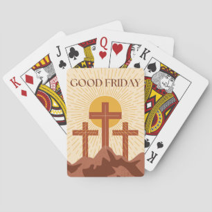 Baraja De Cartas Tarjeta de Viernes Santo