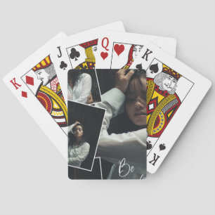 Baraja De Cartas Tarjeta elegante de recubrimiento de plástico