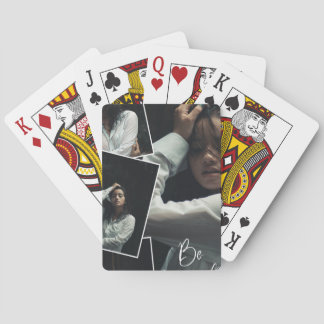 Baraja De Cartas Tarjeta elegante de recubrimiento de plástico